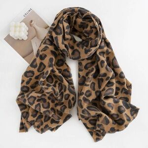 Leopard Print Scarf